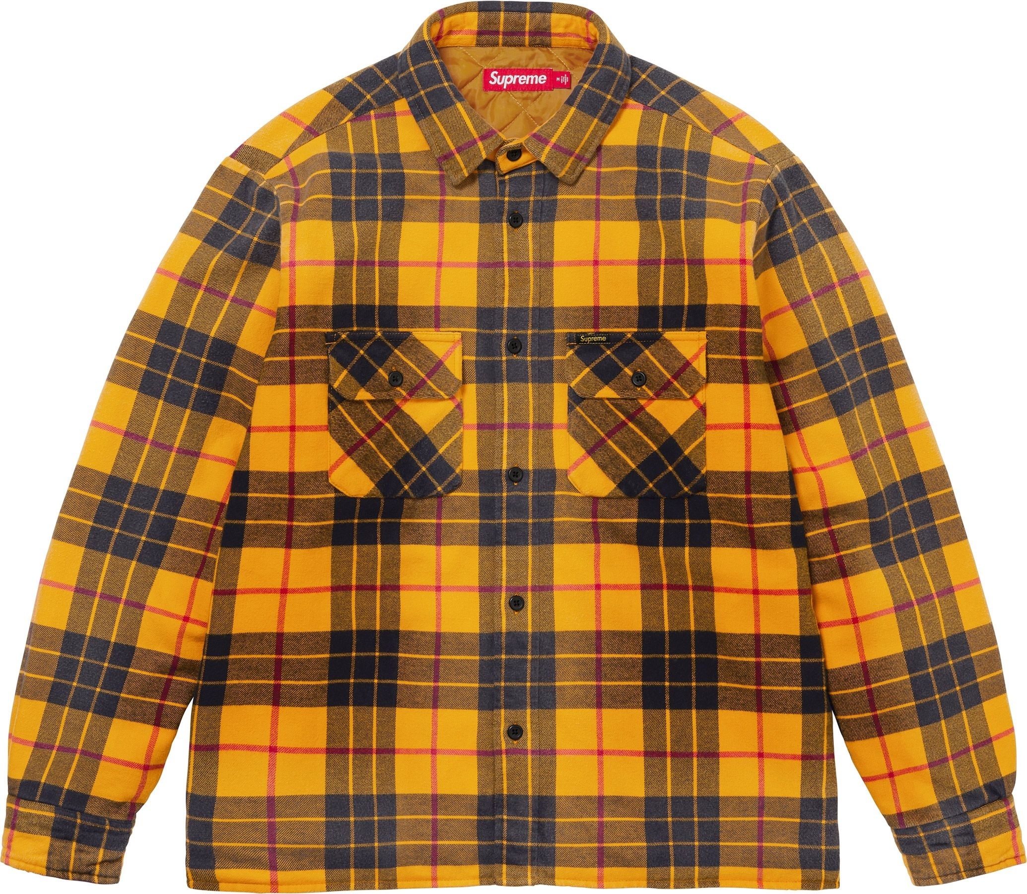 Quilted Plaid Shirt view 5